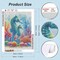 Diamond Painting Kits for Adults Seahorse, Round Full Drill Diamond Art Kits, 5D DIY Paint with Diamonds Crafts for Home Wall Decoration Gifts 12×16Inch, Marine Life
